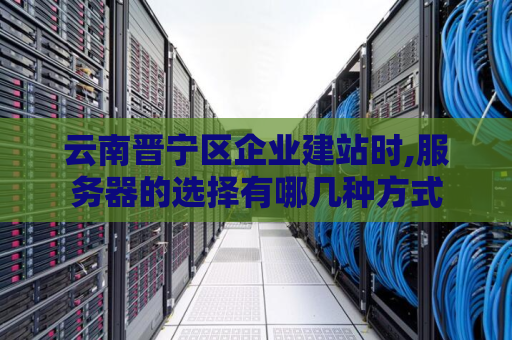 云南晋宁区企业建站时,服务器的选择有哪几种方式