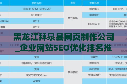黑龙江拜泉县网页制作公司_企业网站SEO优化排名推广
